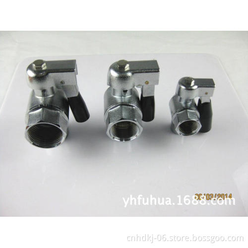Heavy Duty Copper Faucet Style Drains for Edible Oil Releasing Valve for Commercial Countertop Deep Fryer